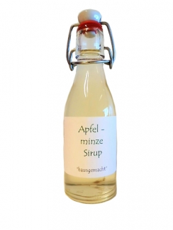 Apfelminze Sirup
